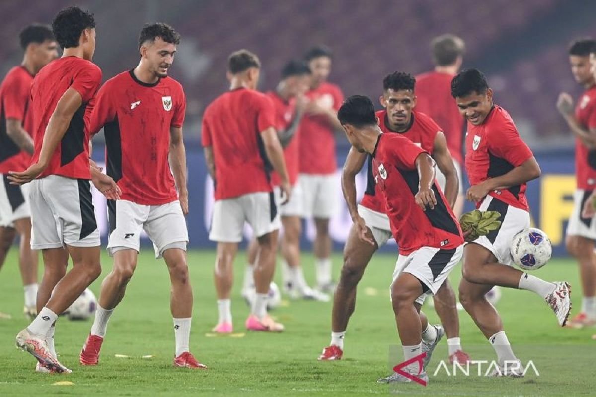 Formasi Tim Indonesia: Kambuaya, Egy, dan Yakob Sebagai Starter Melawan China